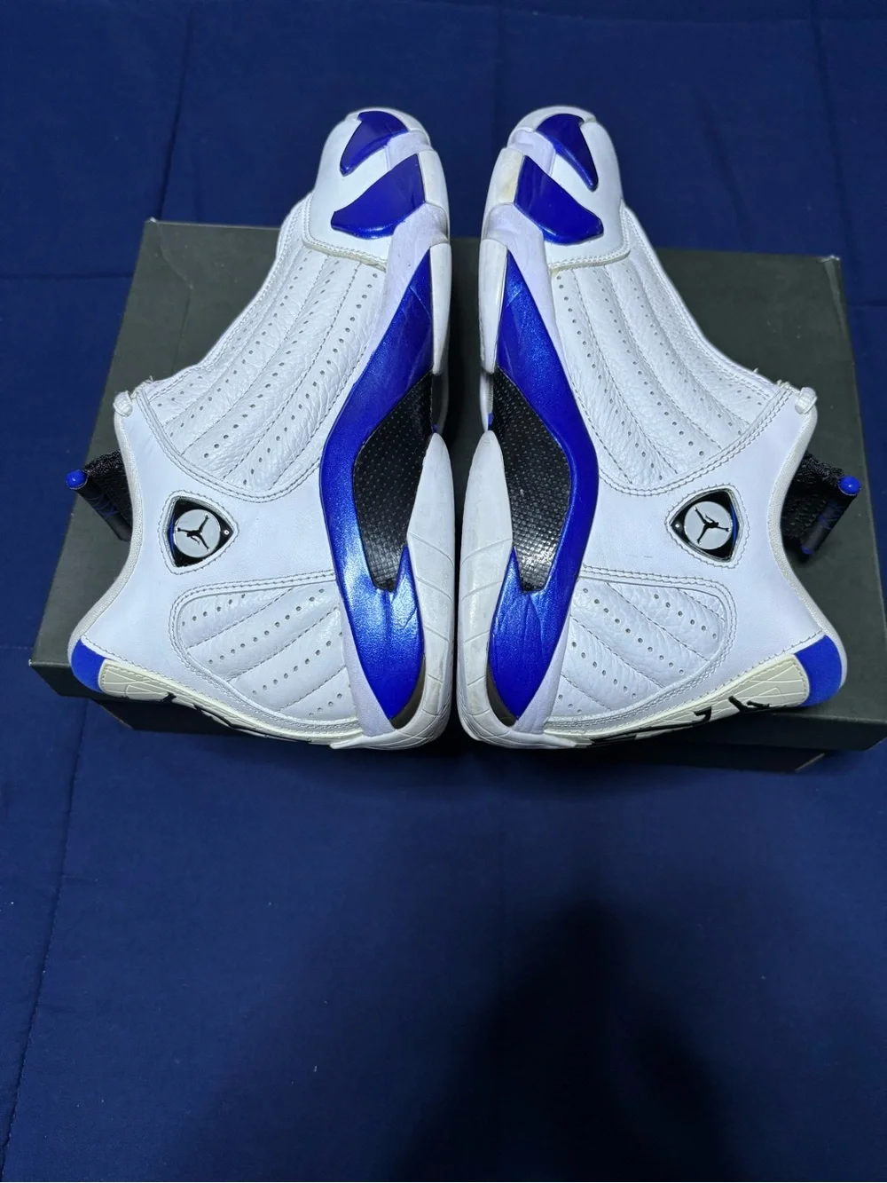 Jordan 14 Retro Hyper Royal 2020 Size 9